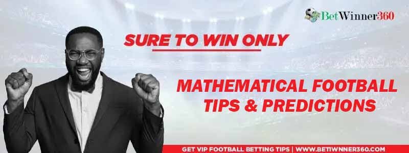 Mathematical Football Prediction and Midweek Jackpot Tips